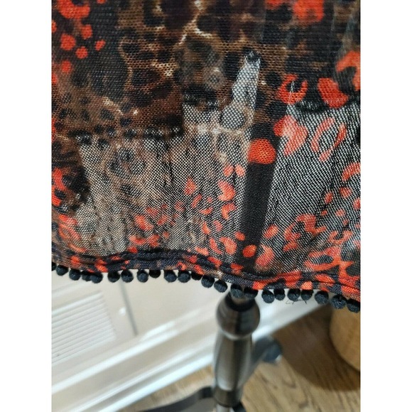 Isabel Women's Multicolor Polyester Long Sleeve Cowl Neck Casual Blouse Size S - Picture 4 of 11